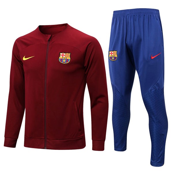 Chandal Barcelona 2022/23 Rojo Azul